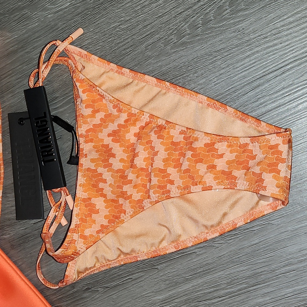 Orange confetti set with bag - Picture 3 of 7